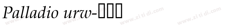 Palladio urw字体转换 Palladio urw字体转换